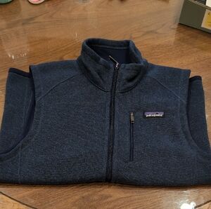 Patagonia Navy Fleece Vest